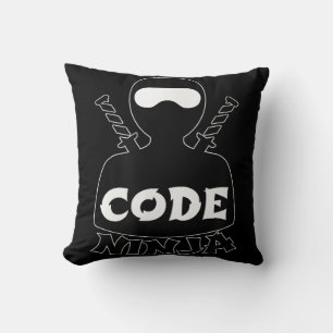 Code Ninja Computer-Codierungsingenieur Lustige Li Kissen
