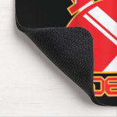 Code Ninja Computer-Codierungsingenieur Lustige Li Mousepad (Ecke)