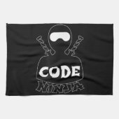 Code Ninja Computer Coding Engineer Funny Lovers Geschirrtuch (Horizontal)