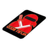Code Ninja Computer Coding Engineer Funny Lovers Magnet (Linke Seite)