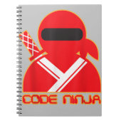 Code Ninja Computer Coding Engineer Funny Lovers Notizblock (Vorderseite)