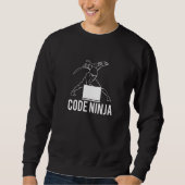 Code Ninja Programmer Sweatshirt (Vorderseite)