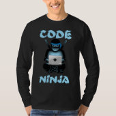 Code Ninja Programmierer-Computer Pr T-Shirt (Vorderseite)