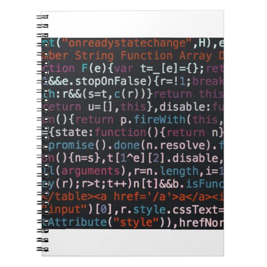 Code Notizblock (Vorderseite)