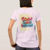 Code Open Interest T-Shirt (Rückseite)