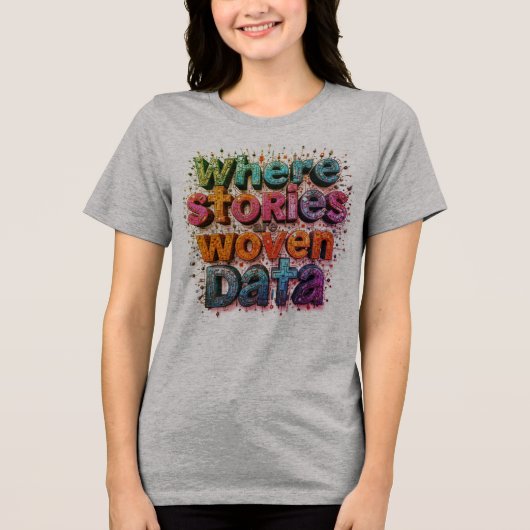 Code Open Interest Tri-Blend Shirt (Vorderseite)
