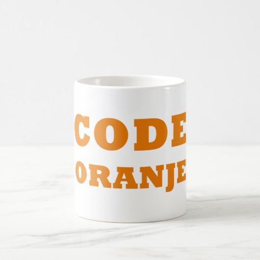 Code Oranje Dutch Pride Tasse: Sip in Style Kaffeetasse (Mittel)