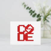 CODE POSTKARTE (Stehend Vorderseite)