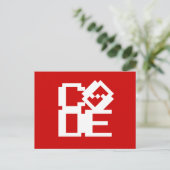 CODE POSTKARTE (Stehend Vorderseite)