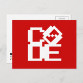CODE POSTKARTE (Vorne/Hinten)