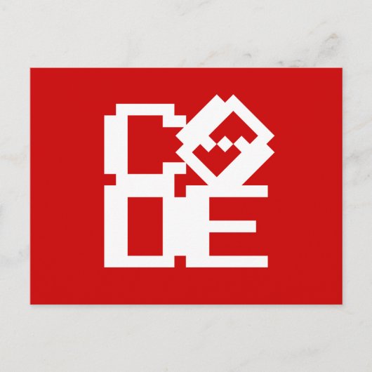 CODE POSTKARTE (Vorderseite)