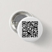 Code Rickrolled Rick-RollenQR Button (Vorne & Hinten)