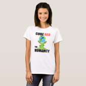 Code sehr rot für die Menschheit T-Shirt (Vorne ganz)
