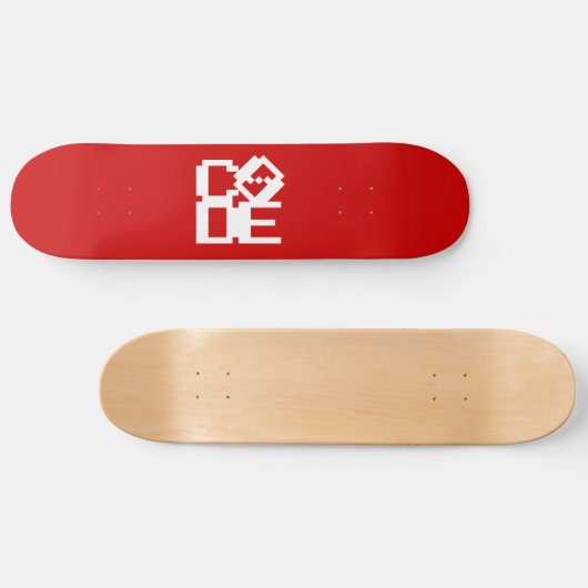 CODE SKATEBOARD (Horizontal)