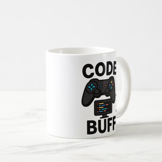 Code. Spiel. Wieder von vorne. | Tasse für Program (VorderseiteRechts)