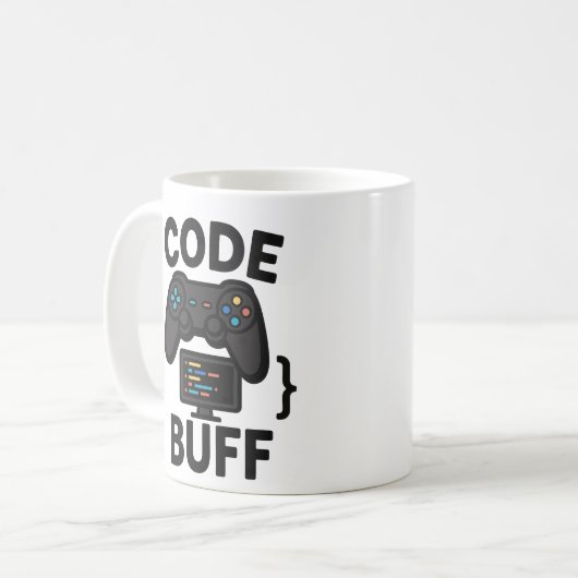 Code. Spiel. Wieder von vorne. | Tasse für Program (Vorderseite Links)