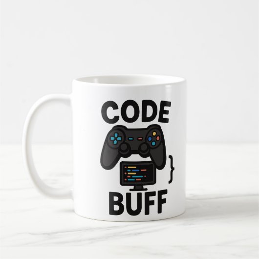 Code. Spiel. Wieder von vorne. | Tasse für Program (Links)