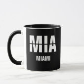 Code & Stadt, Flughafencode MIA, MIAMI hinzufügen Tasse (Links)