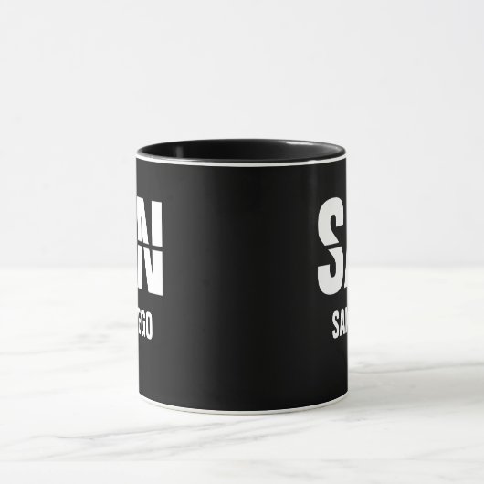 Code & Stadt hinzufügen, Flughafencode SAN San Die Tasse (Zentrum)