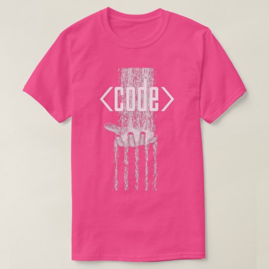 Code  T-Shirt (Design vorne)