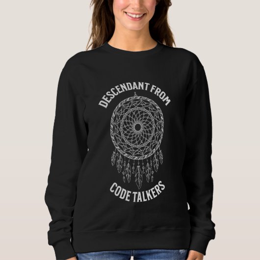 Code Talkers Native American Indigenous Sweatshirt (Vorderseite)