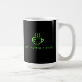 Code und Coffee Life sind gut Kaffeetasse