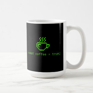 Code und Kaffee Leben ist gut Kaffeetasse