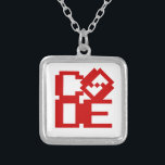 CODE VERSILBERTE KETTE<br><div class="desc">LIEBE CODE Globe Trotters spezialisiert sich auf die Idiosynkratische Bildsprache aus der ganzen Welt. Hier finden Sie einzigartige Grußkarten,  Postkarten,  Poster,  Mousepads und mehr.</div>