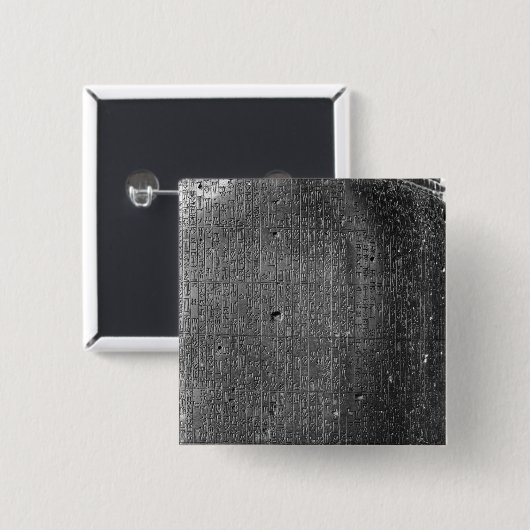 Code von Hammurabi, Detail der Spaltenaufschrift Button (Vorne & Hinten)