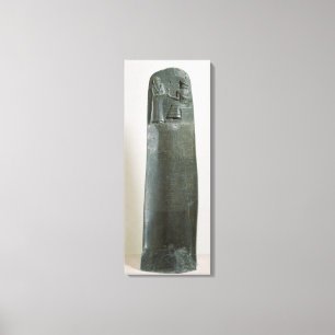 Code von Hammurabi Leinwanddruck