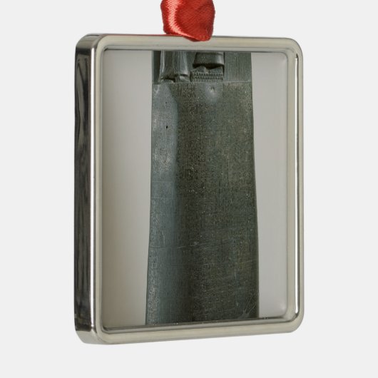 Code von Hammurabi Silbernes Ornament (Rechts)