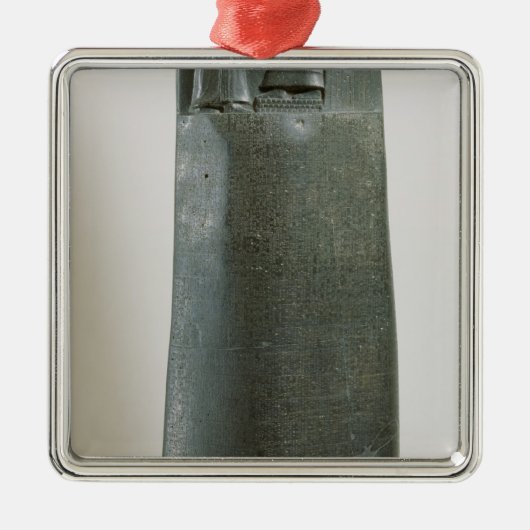 Code von Hammurabi Silbernes Ornament (Vorne)