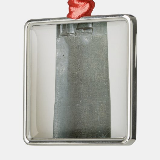 Code von Hammurabi Silbernes Ornament (Links)