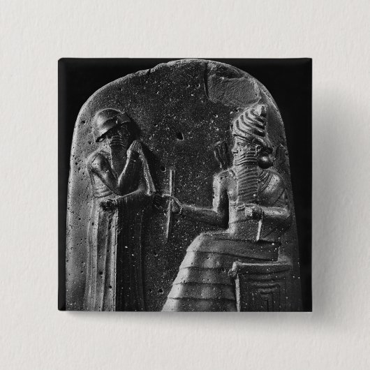 Code von Hammurabi, Spitze des Stele Button (Vorderseite)
