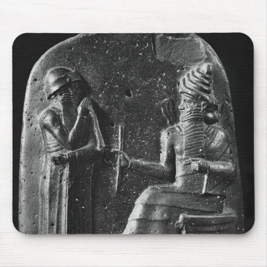 Code von Hammurabi, Spitze des Stele Mousepad (Vorne)