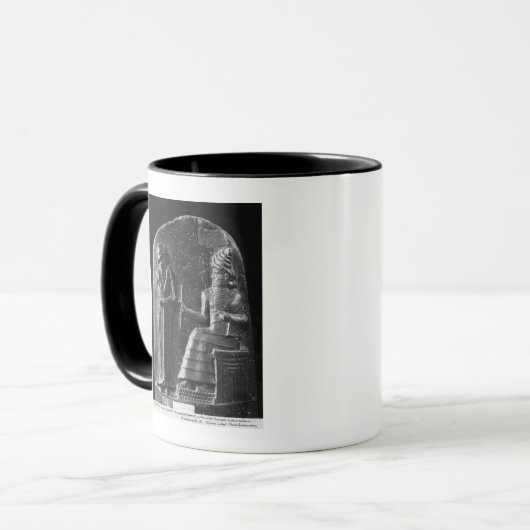 Code von Hammurabi, Spitze des Stele Tasse (Vorderseite Links)