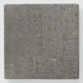 Code von Hammurabi Steinuntersetzer (Vorderseite)