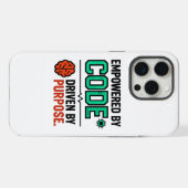 Code With Purpose iPhone-Hülle iPhone Hülle (Rückseite (Horizontal))