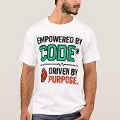 Code With Purpose T-Shirt (Vorderseite)