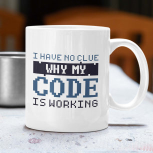 Code Working Coffee Tasse