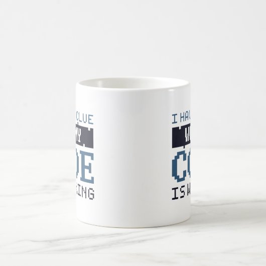 Code Working Coffee Tasse (Mittel)