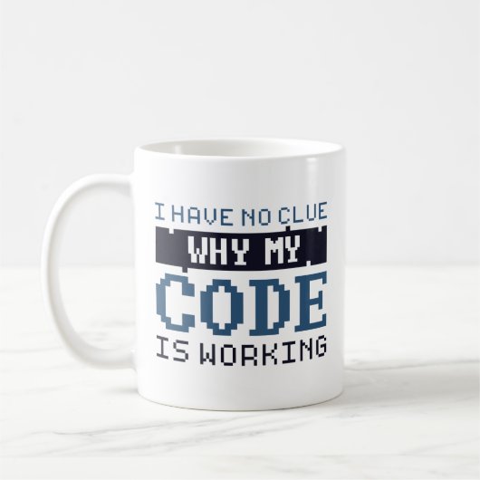 Code Working Coffee Tasse (Links)