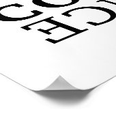 Code zweimal überdenken poster (Ecke)