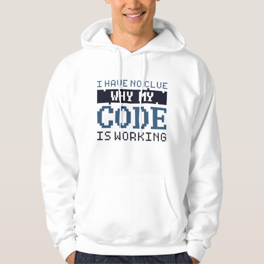 Codearbeit Hoodie (Vorderseite)