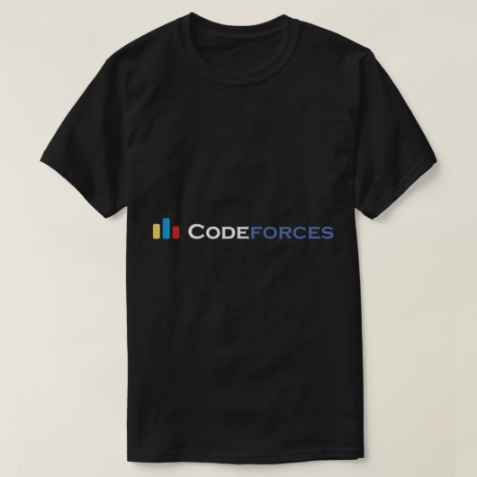 Codeforce Dark T-Shirt (Design vorne)