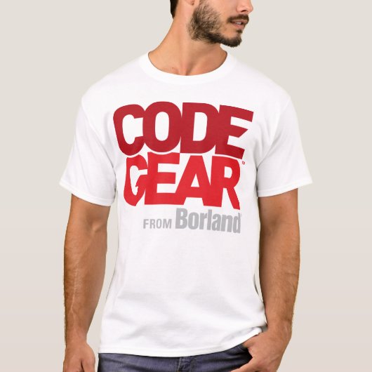 CodeGear grundlegender weißer T - Shirt (Vorderseite)