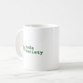 Codegesellschaft Kaffeetasse (Vorderseite Links)