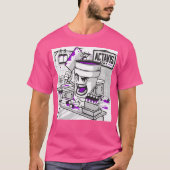 Codein Double Cup Lean Lila Drank Sizzurp Rap H T-Shirt (Vorderseite)