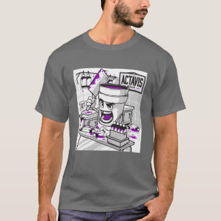 Codein Lean Hustensaft Double Cup Sizzurp Drank T-Shirt
