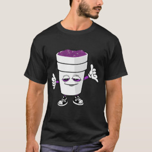 Codein Lila Drank Sizzurp Doppelcup Lean T-Shirt